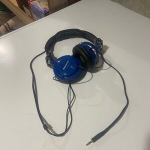 Panasonic Vibrant Blue Over-Ear Headphones
